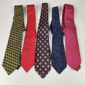 Designer French Italian Silk Ties